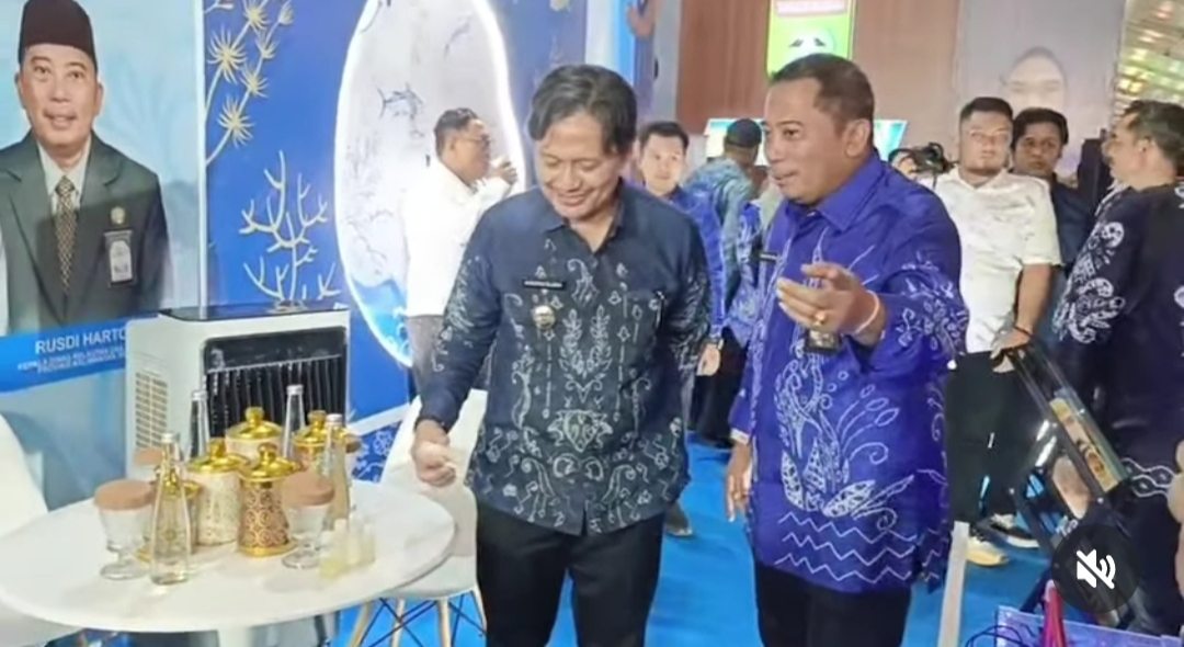 Dislautkan Kalsel Hadirkan Pentol Ikan hingga Burger Ikan di Kalsel Expo 2026, Wagub Tinjau Langsung