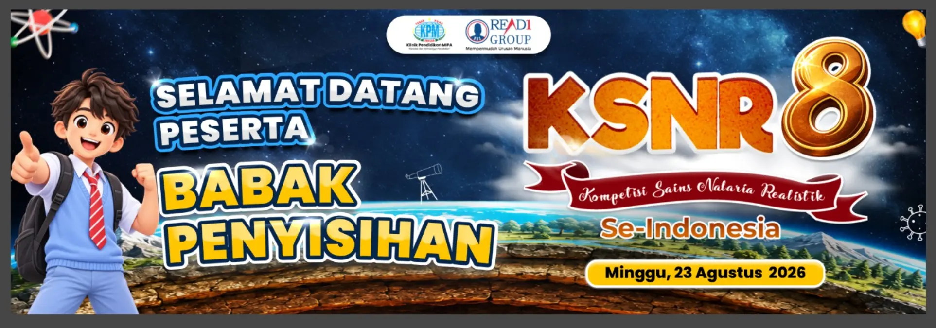 131 Siswa Banjar Siap Ikut Kompetisi Sains KSNR-8 di Rumah Tahfidz ArRahman, Tekankan Kemampuan Nalar
