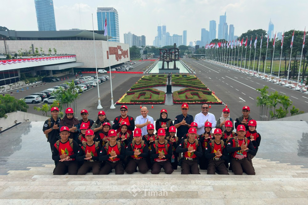 28 Personel Kontingen Pramuka Belitung Timur Berangkat ke Jamnas XII 2026, PT TIMAH Sediakan Mess dan Transportasi