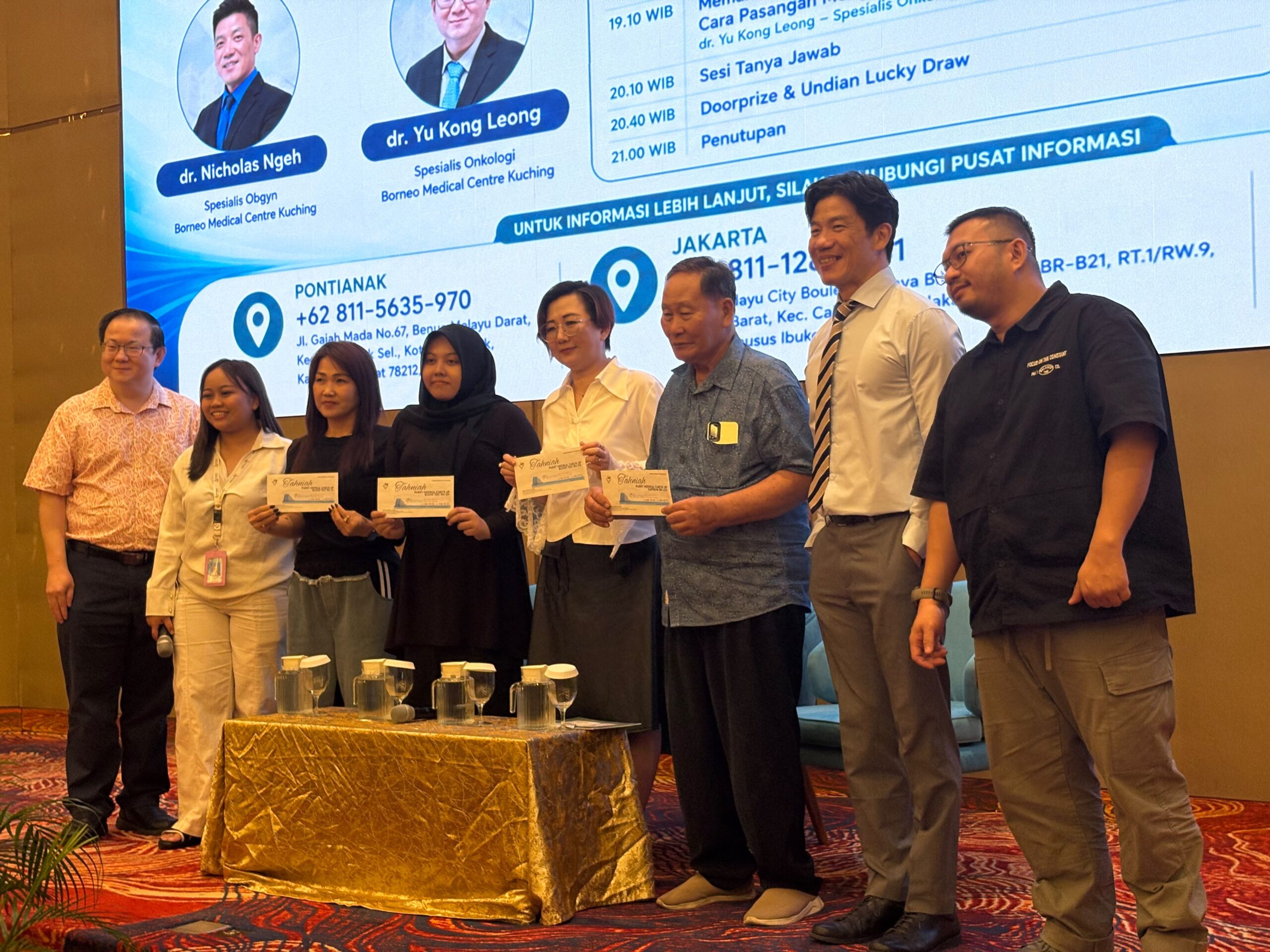 Health Talk di Pontianak, Dokter Spesialis Kuching Soroti Banyak Pasien Kanker Serviks Datang Sudah Stadium Lanjut