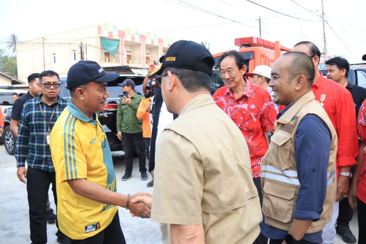 Pemprov Kalbar Salurkan Bantuan untuk 39 Korban Kebakaran Pasar Sungai Duri di Bengkayang, Wagub Tinjau Lokasi