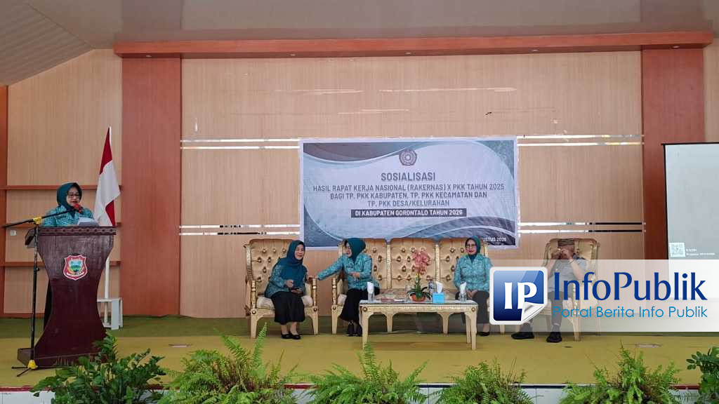 Ketua TP PKK Gorontalo Nani Ismail Mokodongan Tegaskan Hasil Rakernas X Wajib Diterjemahkan ke Program Konkret untuk Warga