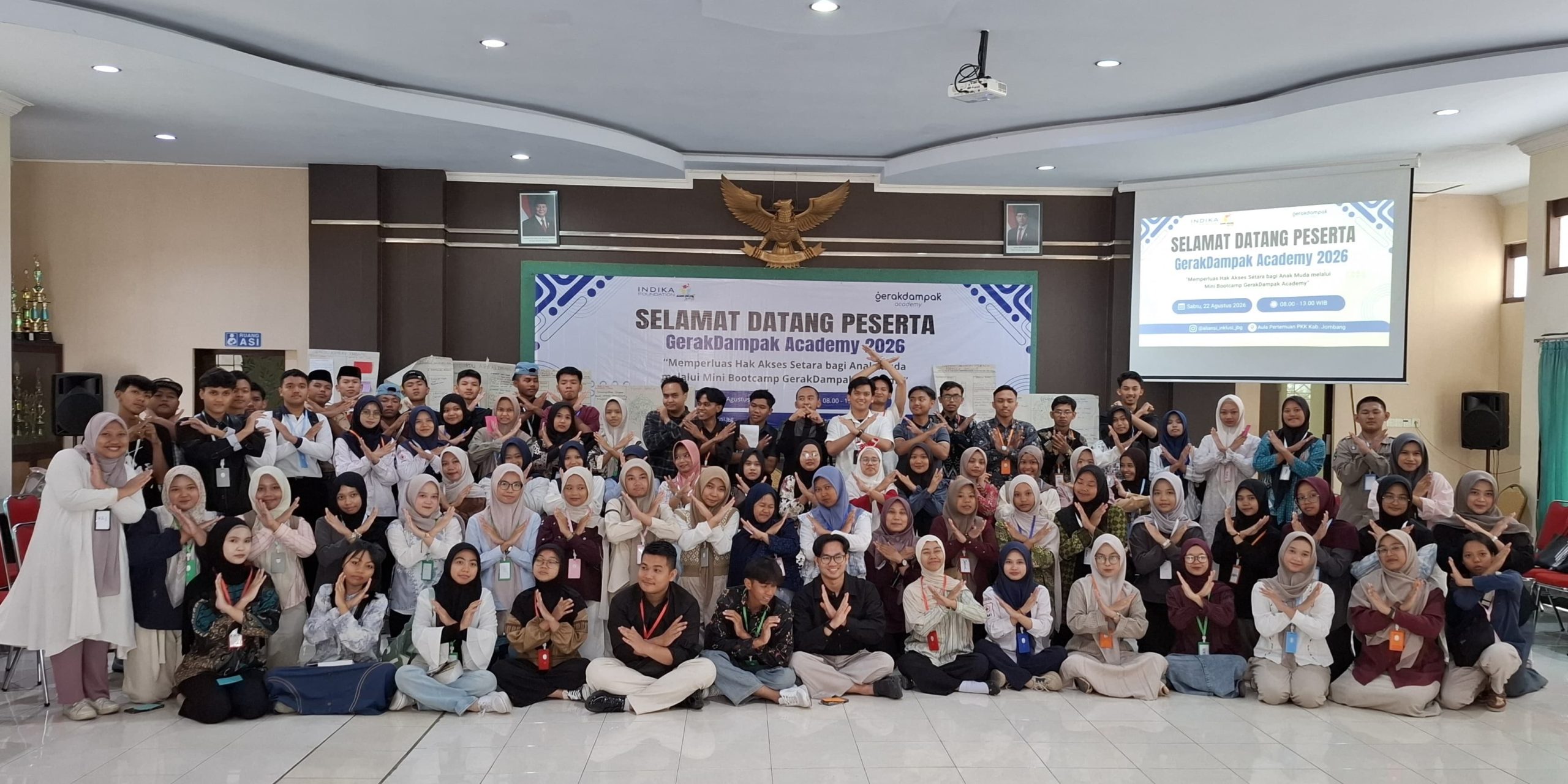 78 Anak Muda Jombang Ikuti Mini Bootcamp Gerak Dampak Academy 2026, Belajar Rancang Aksi Sosial