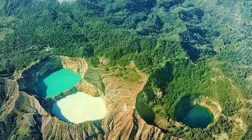Gempa M 7,7 Flores Picu Retakan 100 Meter di Bibir Kawah I Gunung Kelimutu, Badan Geologi Imbau Waspada Longsor