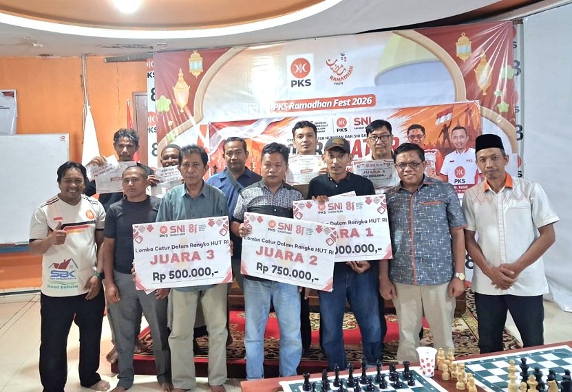48 Pecatur Ramaikan Turnamen Catur Kemerdekaan di Nunukan, Anggota DPRD Kaltara Dorong Lahirnya Atlet Berprestasi