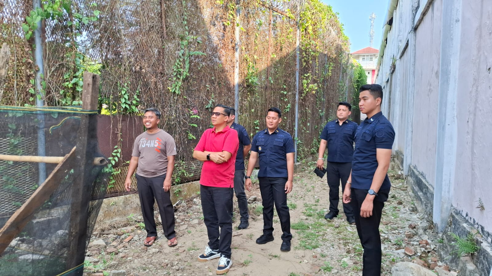 Karutan Bengkulu Inspeksi Area Brandgang, Deteksi Dini Gangguan Keamanan di Dalam Rutan