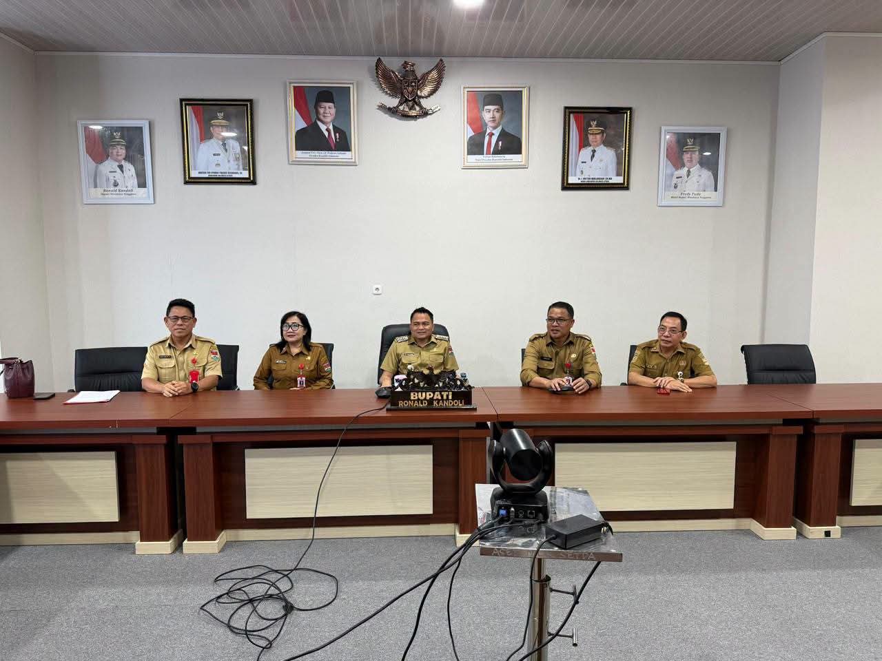 Rakor Pengendalian Inflasi 2026, Bupati Minahasa Tenggara Ronald Kandoli Ikut Bahas Program 3 Juta Rumah