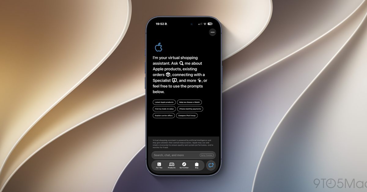 Fitur AI Shopping Assistant Mulai Diuji di Aplikasi Apple Store untuk Pengguna Tertentu