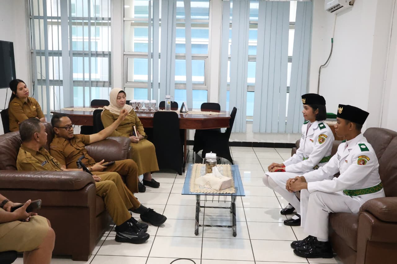 Dua Paskibraka Nasional Asal Maluku Tiba di Ambon, Pemprov Minta Jadi Teladan Disiplin di Sekolah