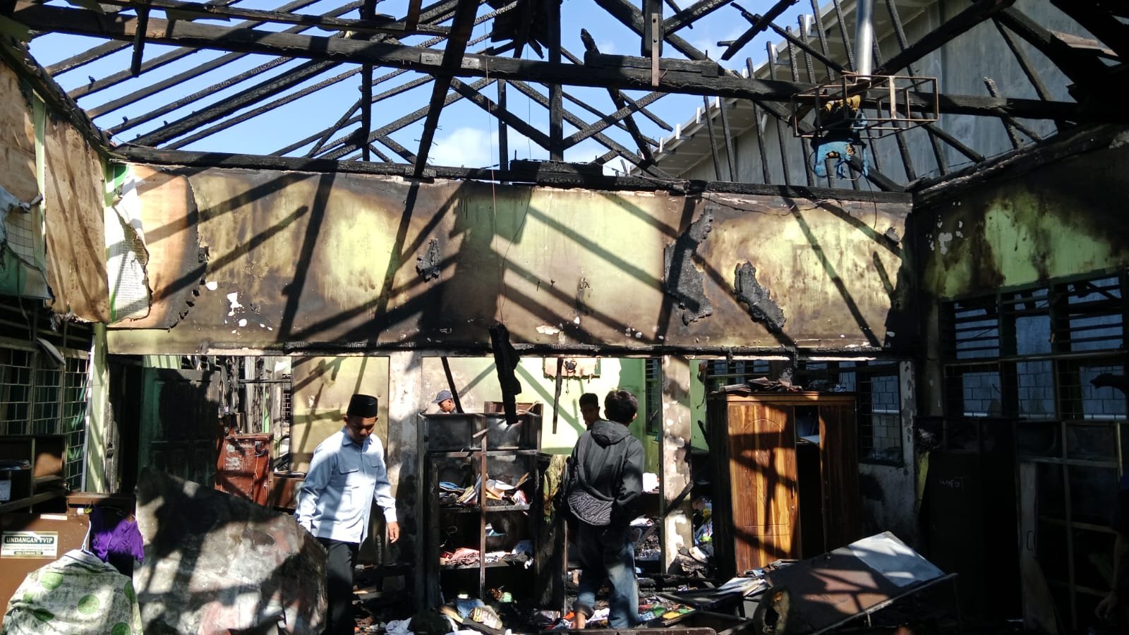 Kebakaran Asrama MA Muallimin Ponpes Syaikh Zainuddin di Lombok Timur Hanguskan 4 Ruangan, Kerugian Capai Rp 1,32 Miliar