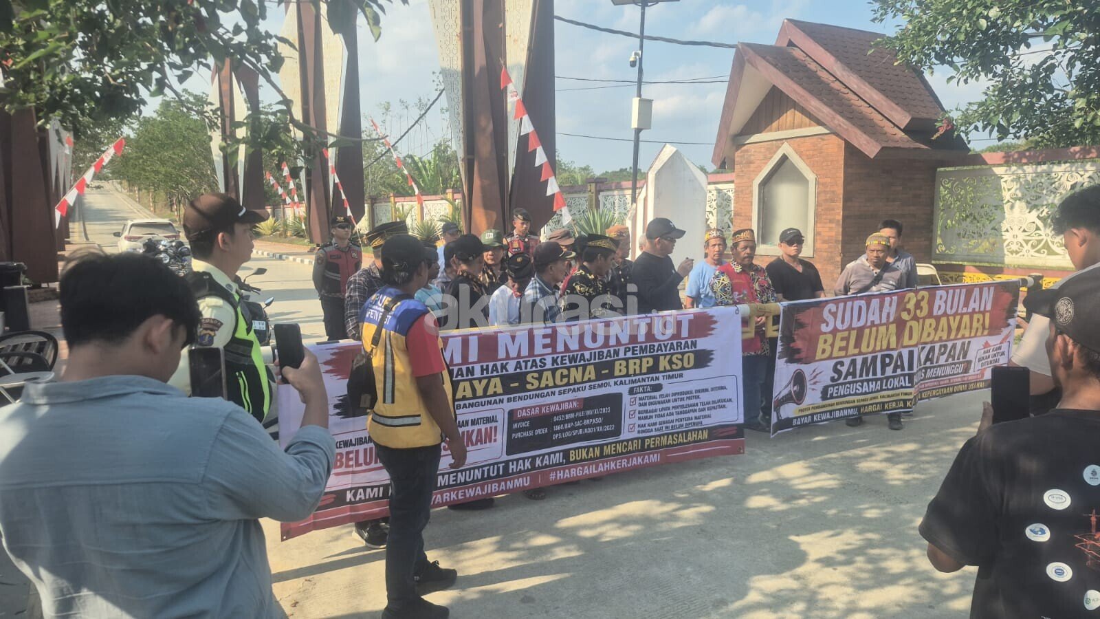 Tagihan 33 Bulan Tak Kunjung Dibayar, Pemasok Tutup Akses Bendungan Sepaku Semoi di PPU