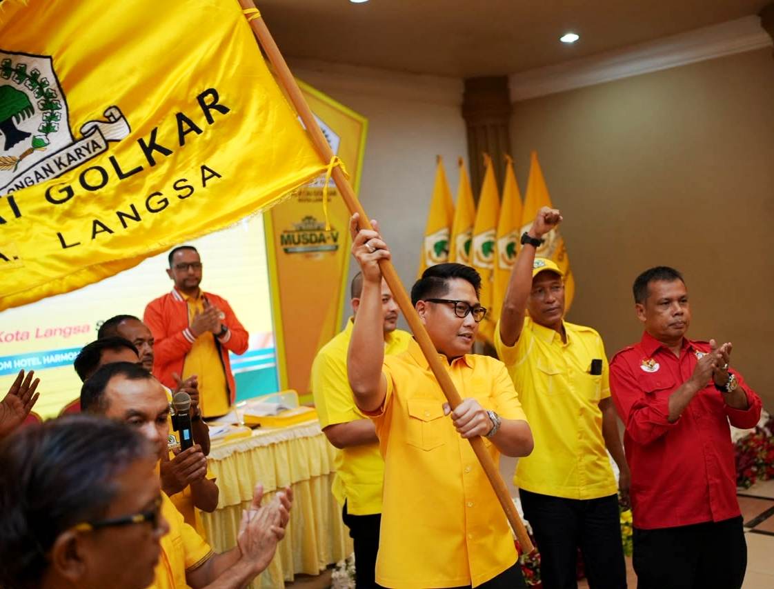 Muhammad Haikal Alfisyahrin Resmi Pimpin DPD Golkar Kota Langsa Periode 2026-2031, Targetkan Soliditas Kader Hadapi Pemilu 2029