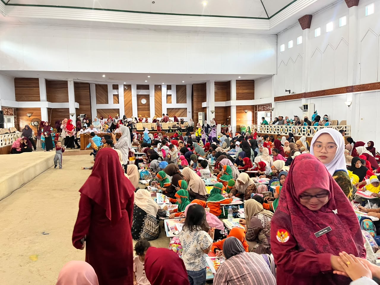 KPID Bengkulu dan Kemenag Gelar Lomba Tari serta Mewarnai untuk 300 Anak RA, Rangkaian HUT ke-81 RI