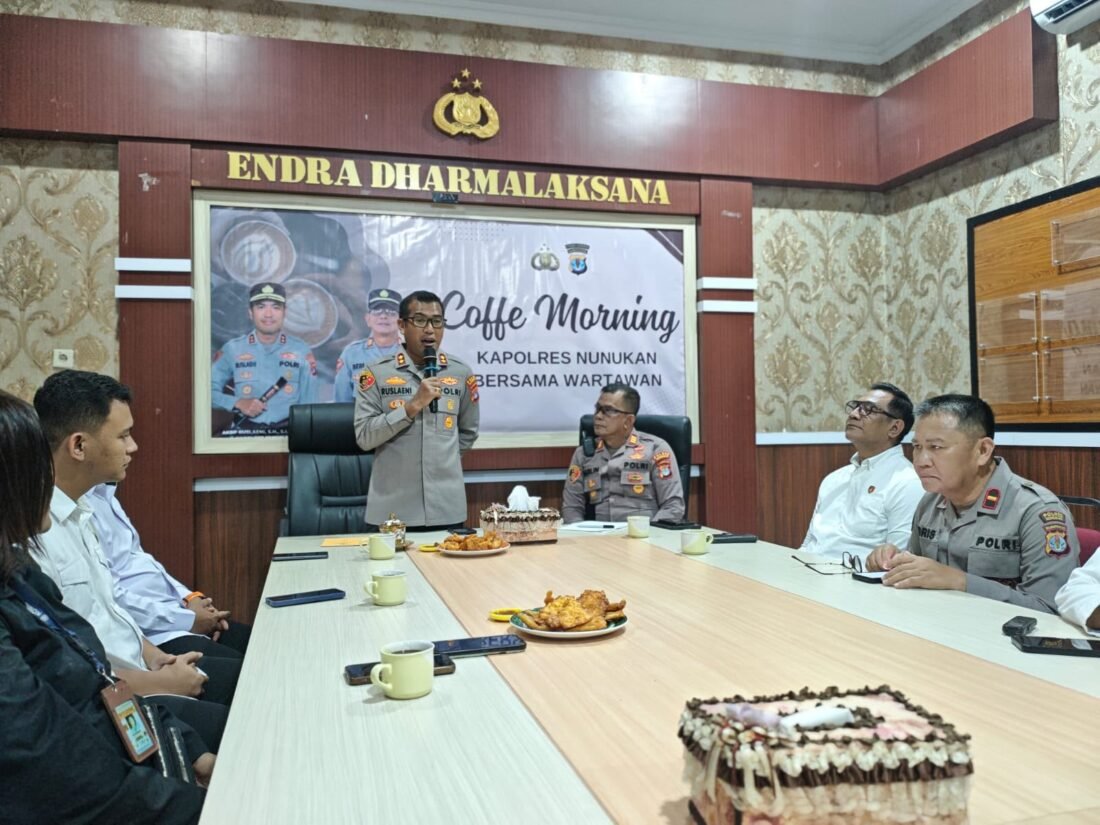 Kapolres Nunukan AKBP Ruslaeni Ajak Wartawan Jaga Kamtibmas, Buka Ruang Konfirmasi dan Kritik
