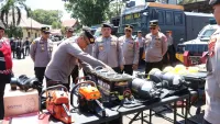 Ditsamapta Polda Kalsel Supervisi Polres Tanah Laut, Periksa Kesiapan Personel dan Sarpras hingga Administrasi