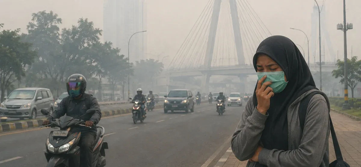 Kabut Asap Mulai Selimuti Sejumlah Wilayah Riau, Plt Gubernur Minta Warga Kurangi Aktivitas di Luar Rumah