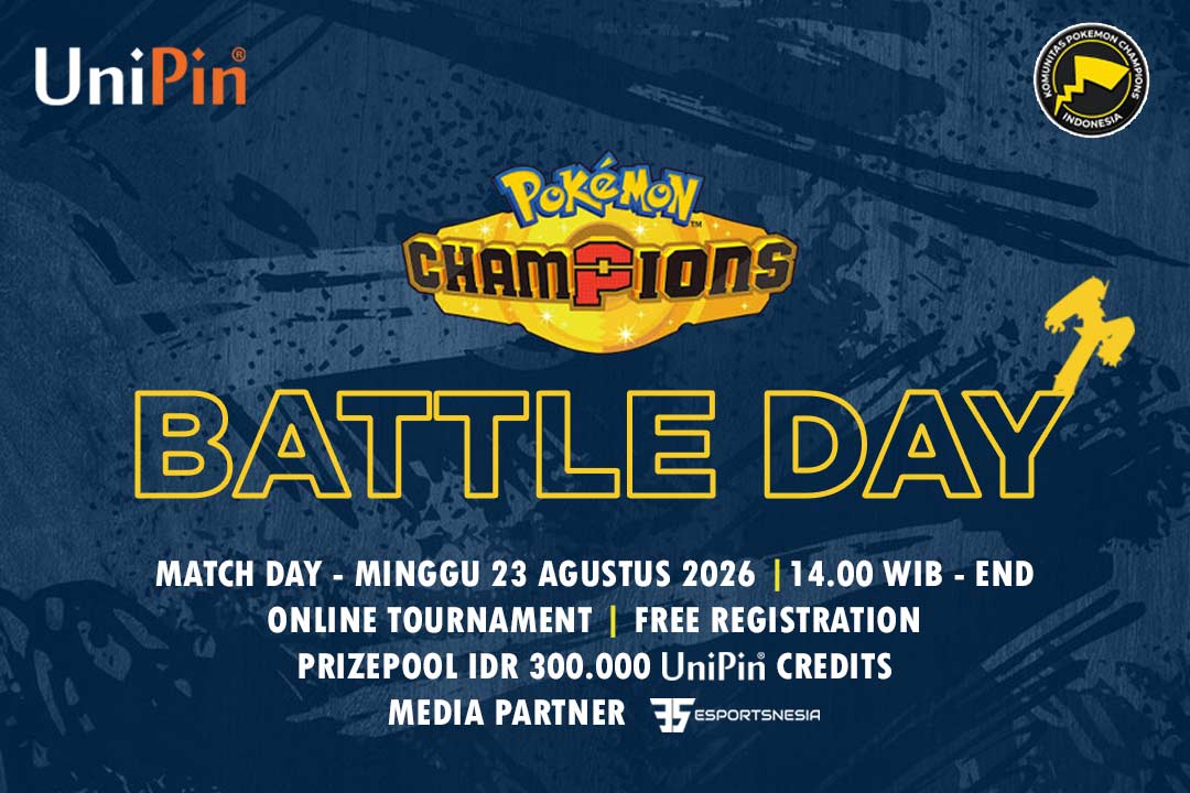 Balmung Juarai UniPin Pokémon Champions Battle Day Agustus 2026, Format Anti-Meta Paksa Pemain Ganti Strategi