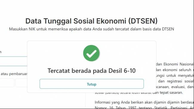 Cara Perbarui Data DTSEN 2026: Lewat Aplikasi Cek Bansos, Kantor Desa, hingga Website BPS