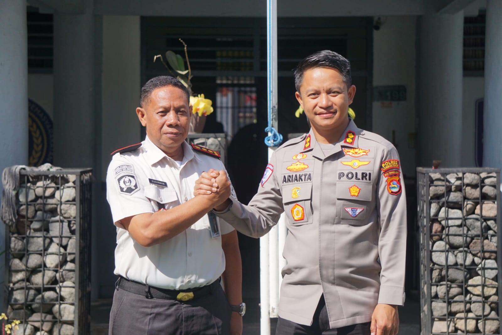 Kapolres Lombok Timur Tinjau Langsung Program Sablon di Lapas Selong, Perkuat Sinergi Keamanan dengan Kalapas