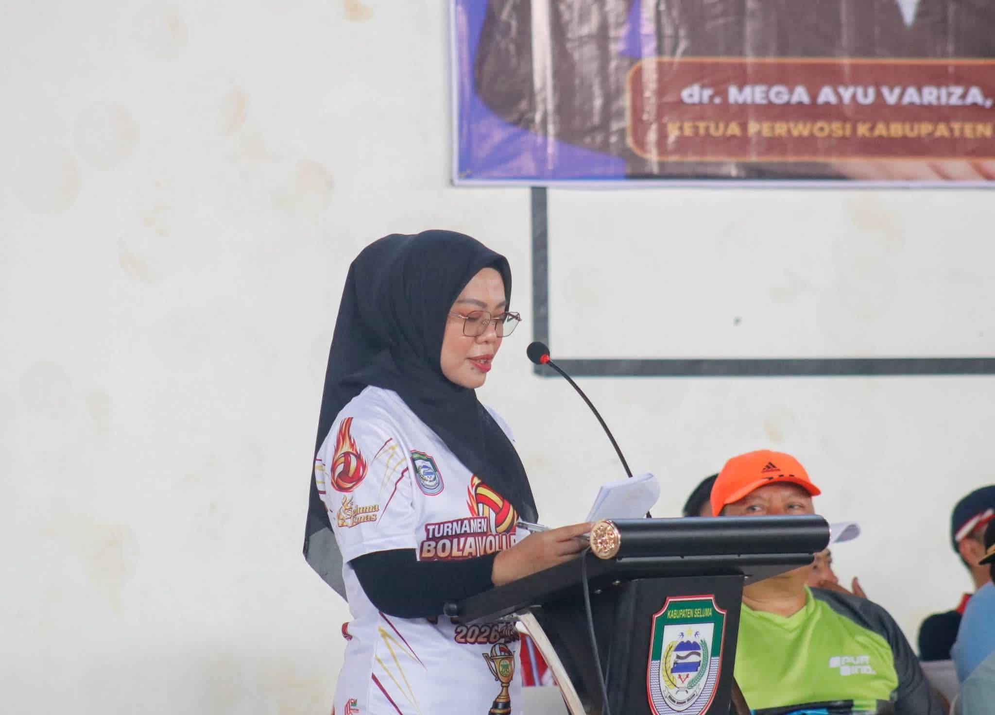 33 Tim Voli Putri Desa se-Seluma Berebut Piala Bergilir Perwosi 2026, Turnamen Berlangsung 12 Hari