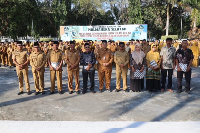 8 PNS Halmahera Selatan Purna Bakti 2026, Satu Aparatur Mengabdi 37 Tahun 5 Bulan