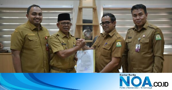 Wagub Aceh Lantik Taufik sebagai Plt Sekda, M Nasir Syamaun Dialihkan ke Dinas Perpustakaan dan Kearsipan
