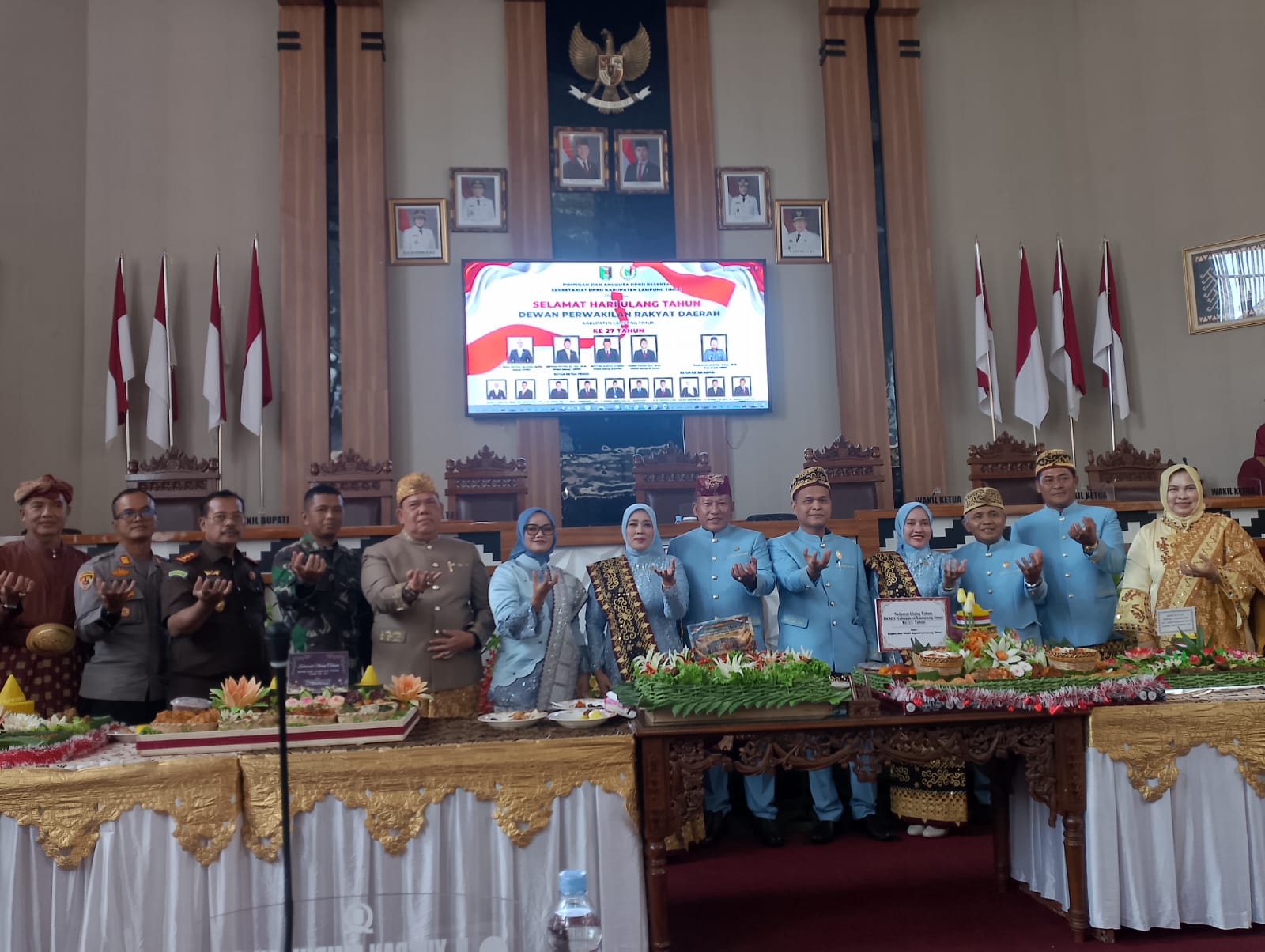 HUT ke-27 DPRD Lampung Timur, Bupati dan Ketua DPRD Sepakat Bangun Ikon Kota Sukadana