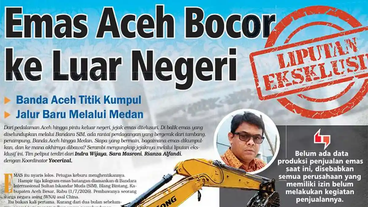 Penyelundupan 3 Kg Emas di Bandara SIM Banda Aceh Jadi Bukti Jaringan Terstruktur, Polda Diminta Bongkar ke Hulu