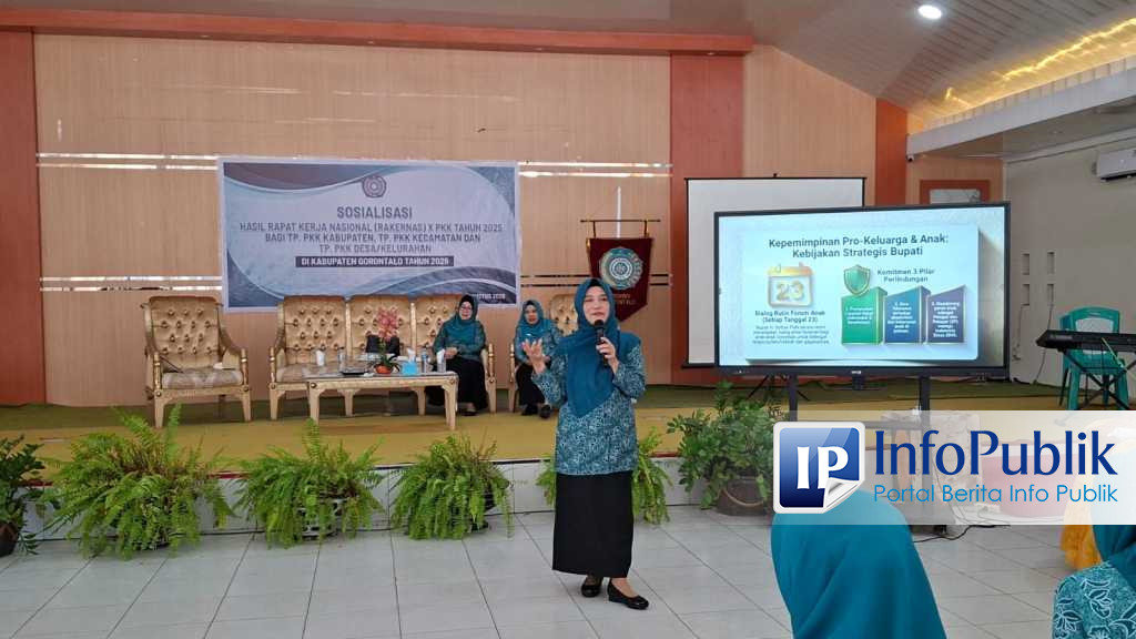 Rakernas X TP PKK 2025 Disosialisasikan di Gorontalo, Kadis PPPA-PMD Tekankan Akuntabilitas Anggaran untuk Program yang Tepat Sasaran