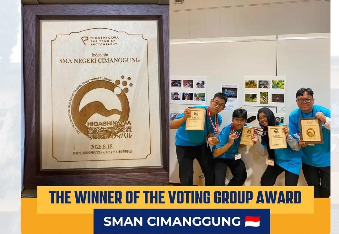 Pelajar SMAN Cimanggung Sumedang Sabet Award di Ajang Fotografi Jepang, Kisah Anak Petani Ini Jadi Juara