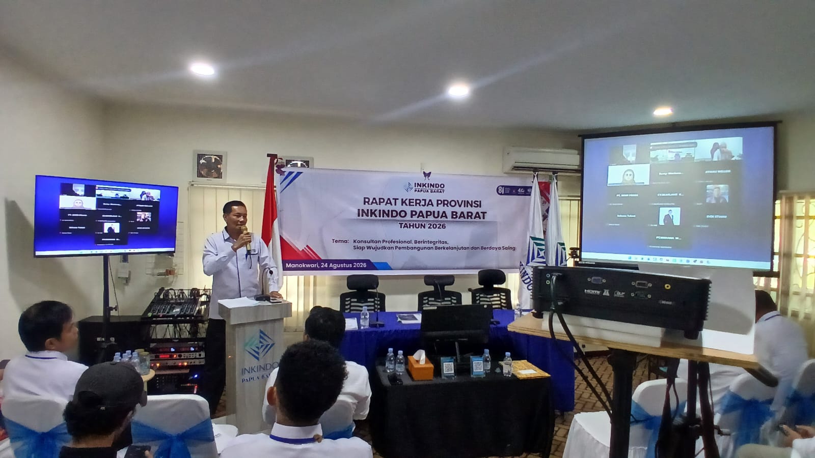 Konsultan Lokal Papua Barat Desak Ruang Kerja Lebih Besar di Proyek APBD dan APBN, INKINDO: Jangan Jadi Penonton di Negeri Sendiri