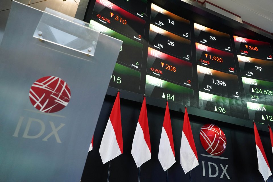 IHSG Terkoreksi ke 6.480, Asing Lepas Saham BBRI dan BUMI Rp 391,96 Miliar