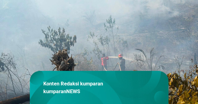 Kabut Asap Karhutla Selimuti Berau, 276 Titik Panas Terpantau dan Siswa Belajar dari Rumah 24-26 Agustus
