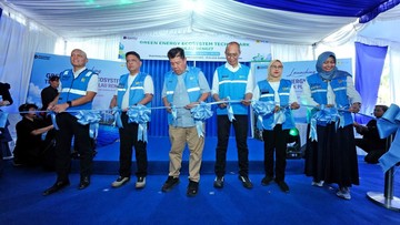 PLN Resmikan Technopark Energi Hijau di Pulau Rengit, Listrik Kini Nyala 24 Jam