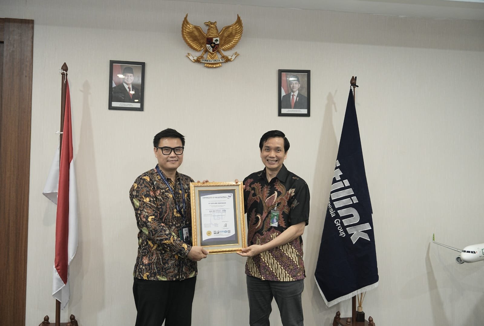 Citilink Jadi Maskapai Pertama Raih Sertifikasi ISO 37001:2025, Perkuat Fondasi Bisnis Garuda Indonesia Group