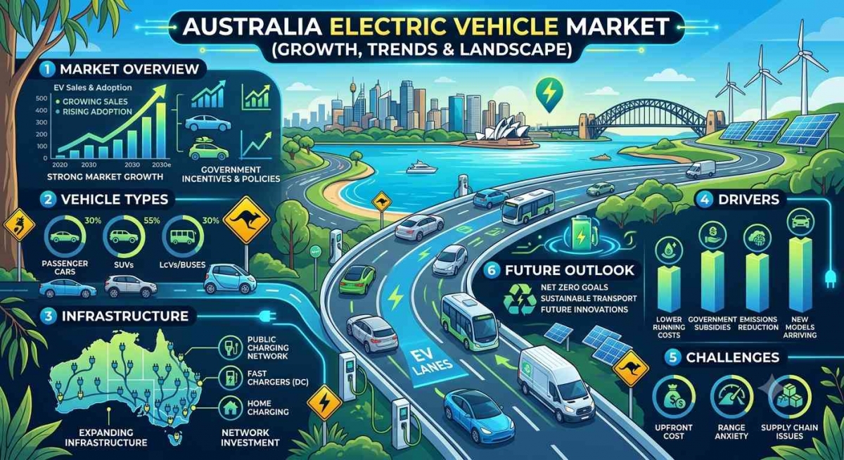 Pasar Mobil Listrik Australia Diprediksi Tembus USD 221 Miliar pada 2034, Ini Pemicunya