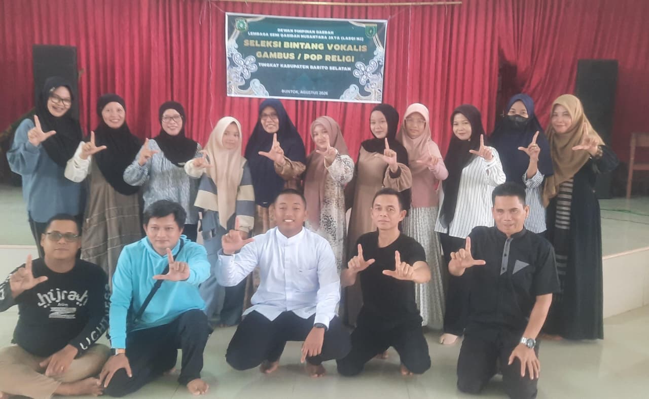 DPD LASQI NJ Barito Selatan Seleksi Bintang Vokalis Gambus untuk Festival Kuala Kapuas 2026