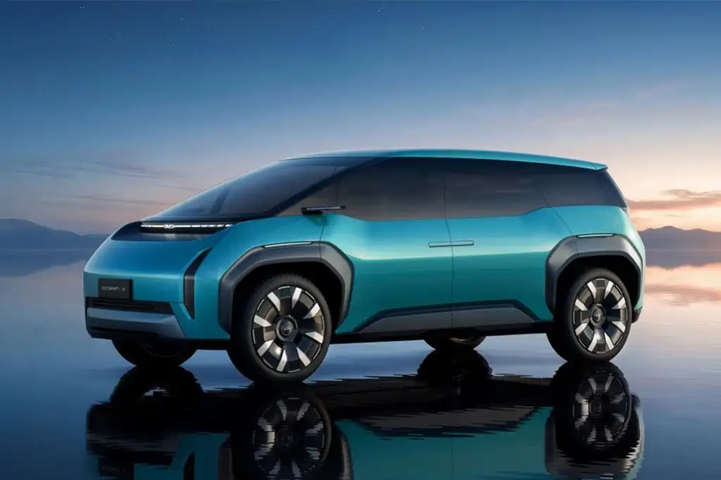 BYD Siapkan MPV Listrik Ocean V untuk Akhir 2026, Bawa Mode Camping dan Layar Geser