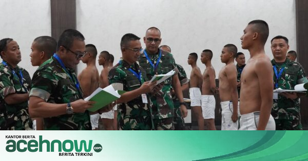 Pangdam Iskandar Muda Pimpin Sidang Kelulusan 285 Calon Bintara TNI AD Gelombang III di Banda Aceh