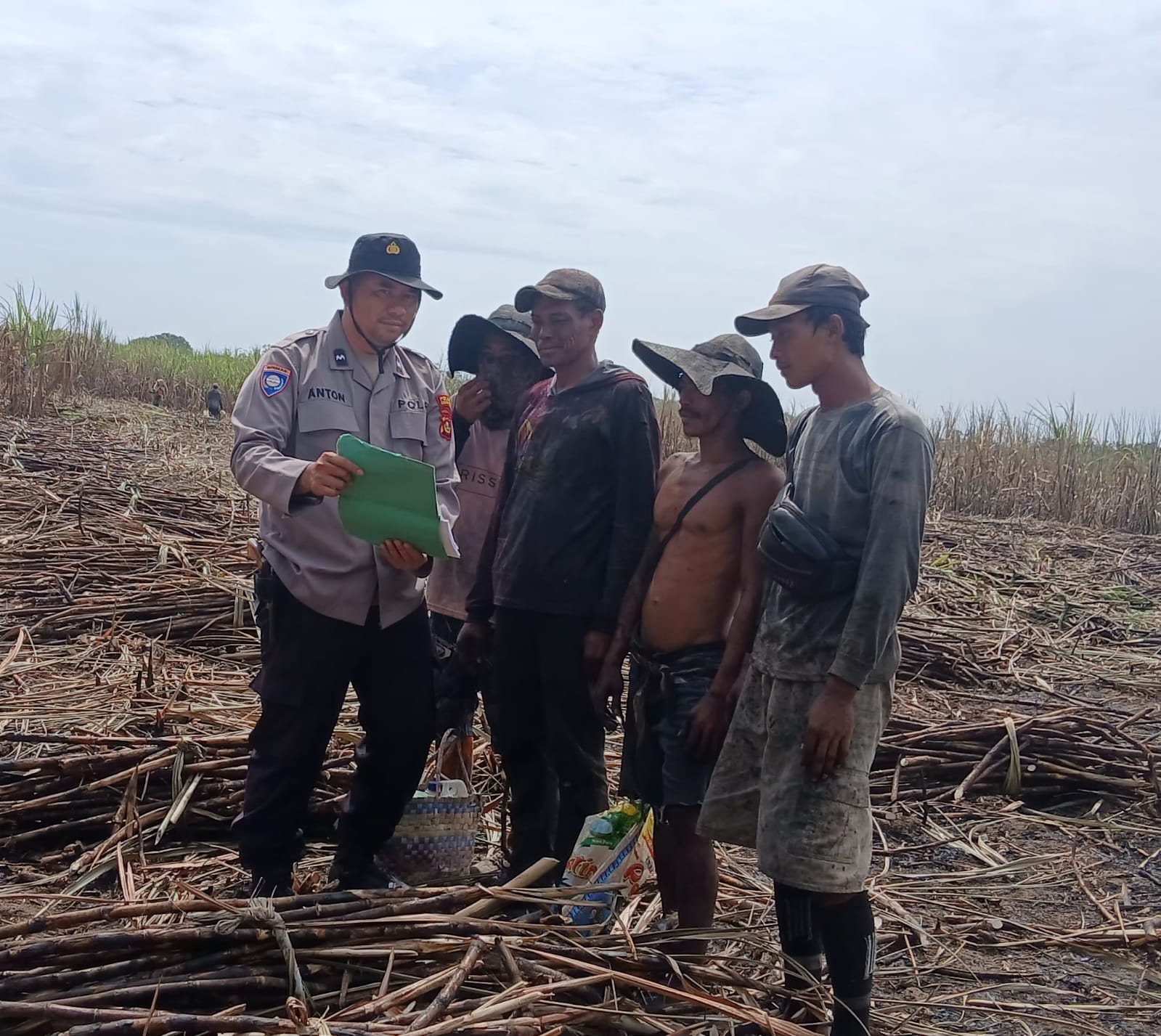 Kebakaran Lahan Tebu di Ogan Ilir Dipadamkan, PT SGN Lapor Dugaan Pembakaran ke Polisi