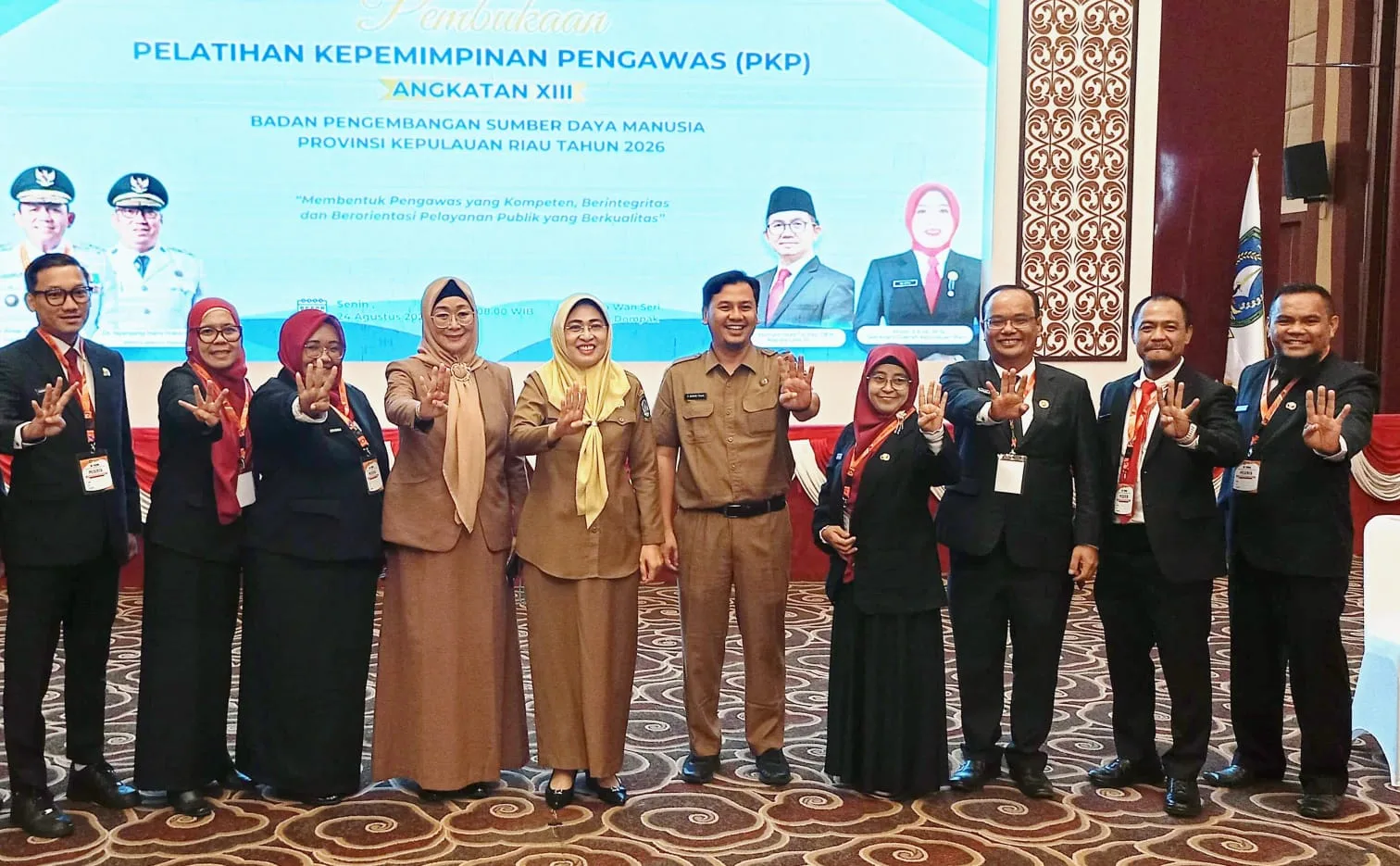 44 Pejabat Pengawas di Kepri Ikuti Pelatihan Kepemimpinan Angkatan XIII, Peserta Wajib Kumpul Tugas Harian