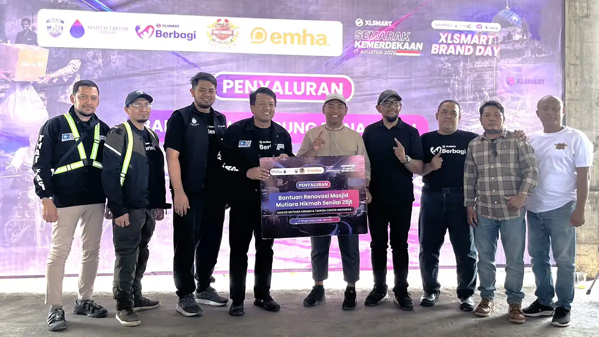 XLSMART Rayakan HUT RI ke-81 dengan Touring 5G Semarang-Solo-Yogyakarta