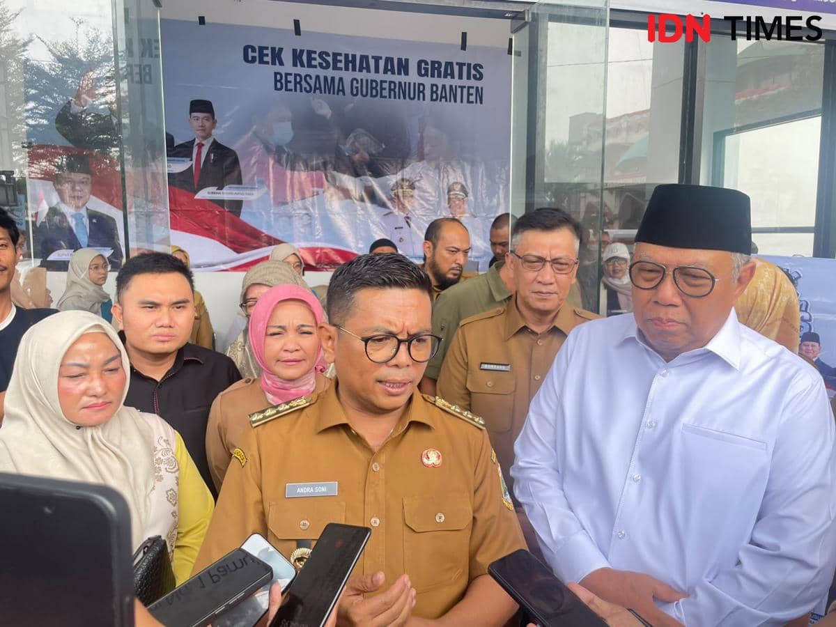 Cek Kesehatan Gratis Banten Tembus 46 Persen, Gubernur Andra Soni Perluas Target Deteksi Dini ke 55 Persen