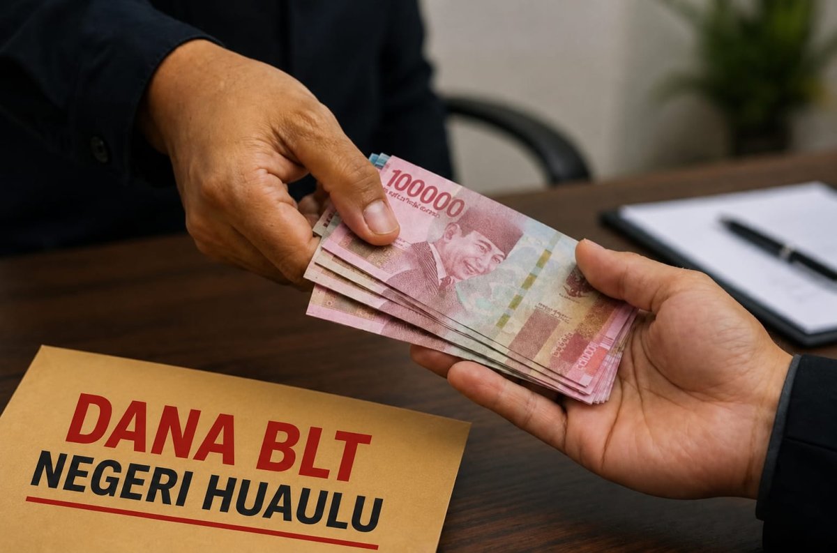 BLT Dana Desa Negeri Huaulu Diduga Dibagi ke 40 Orang, Laporan ke Dinas Tetap 20 KPM