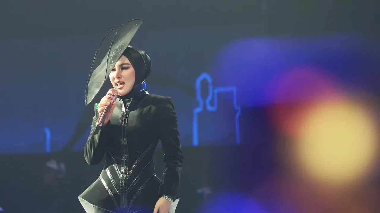 Syahrini dan Lesti Kejora Kolaborasi Nyinden di HUT SCTV, Tandai Comeback ke Panggung Musik