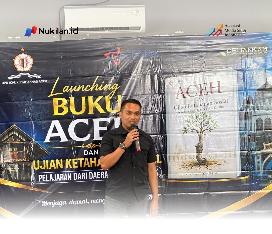 21 Tahun Perdamaian Aceh Diuji, Yusri Kasim Luncurkan Buku Ketahanan Sosial dari Aceh Utara