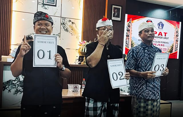 Calon Perbekel Pejeng Kadek Kamardiyana Dapat Nomor Urut 1, Usung Visi Pertanian dan Pelestarian Curik Bali
