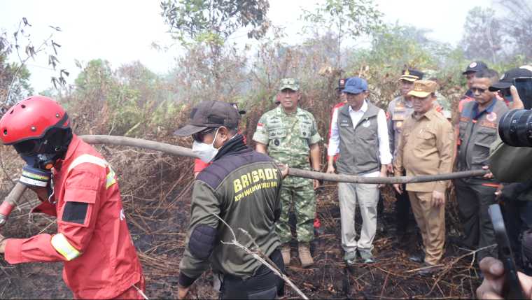 28 Titik Panas di Kalbar Menurun Drastis, Gubernur Ria Norsan Ingatkan Ancaman El Nino di September
