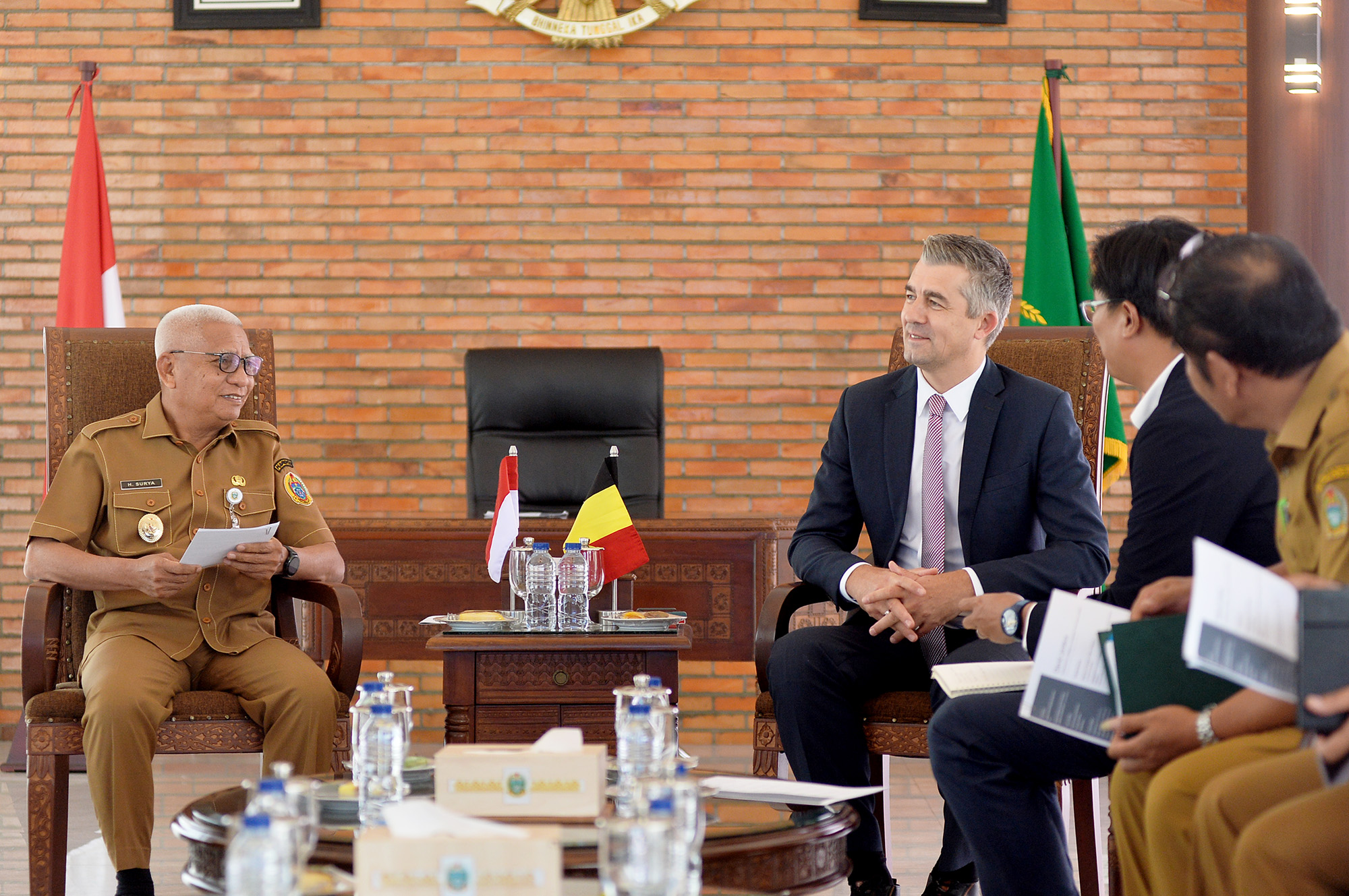 Dubes Belgia David Jordens Jajaki Kerja Sama Sawit hingga Olahraga ke Sumatera Utara, Ini yang Dibahas di Medan