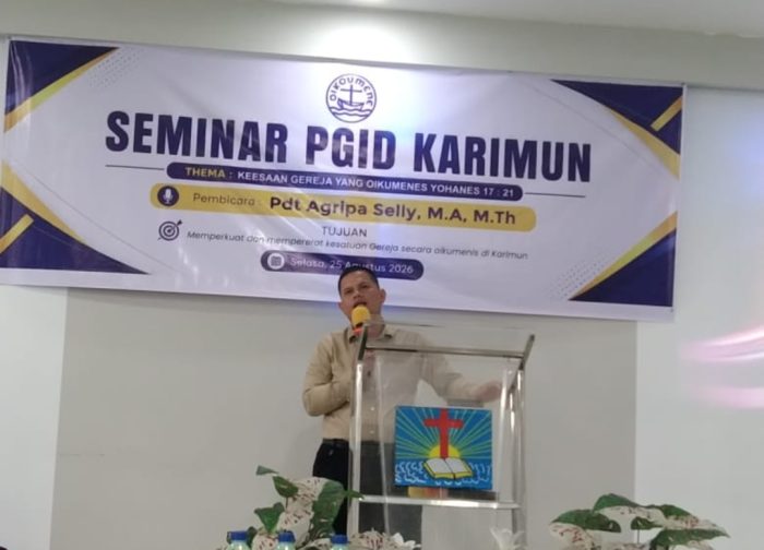 PGID Karimun Gelar Seminar Perdana, Pjs Ketua Sebut Awalnya Ragu karena Dana Minim